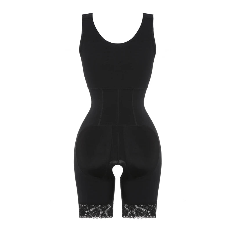 Fajas Colombian Girdle Waist Trainer Butt Lifter Shapewear Women Tummy Control Body Shaper Front Hooks Sheath Buttocks lLfts